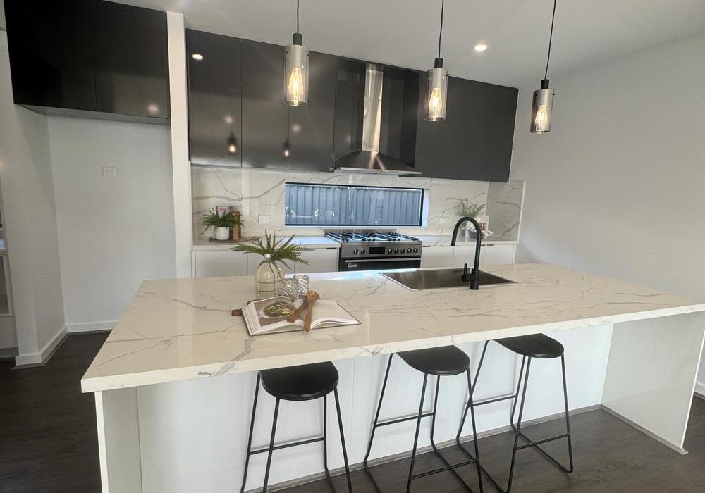 Kitchen in new home build in Lara by Augello Homes