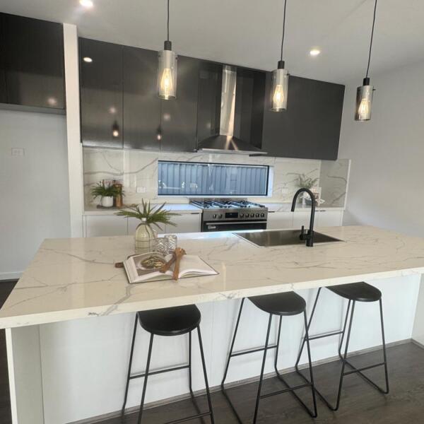 Kitchen in new home build in Lara by Augello Homes