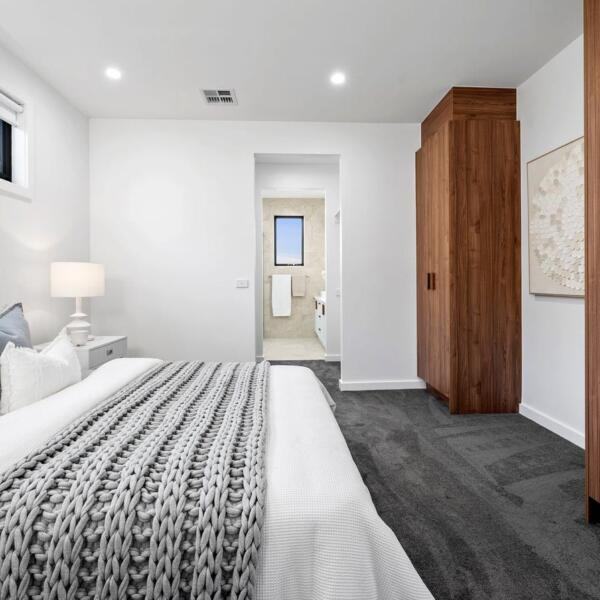 New home build in Lara bedroom with ensuite